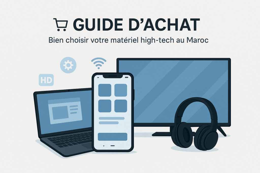 Bien Choisir Votre Matériel High-Tech au Maroc