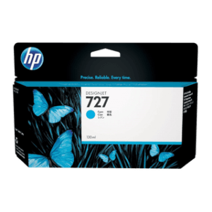 Cartouche d'encre cyan HP 727