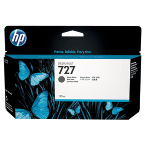 Cartouche Noir Mat HP 727