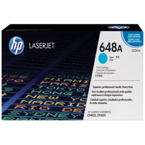 Toner LaserJet Cyan HP 648A