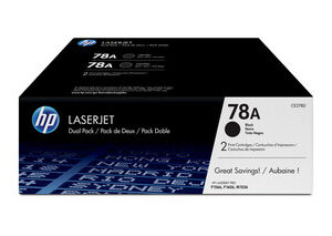 Toner HP 78A Noir 2-pack