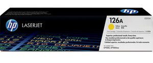 Cartouche Toner Jaune HP 126A