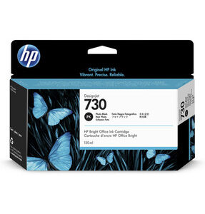 Cartouche d'encre noire HP 730